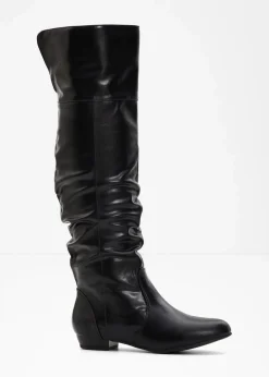 bonprix Stiefel|Schuhe & Accessoires In Spezialgrößen·Schuhe In Übergröße^Overknee Stiefel schwarz