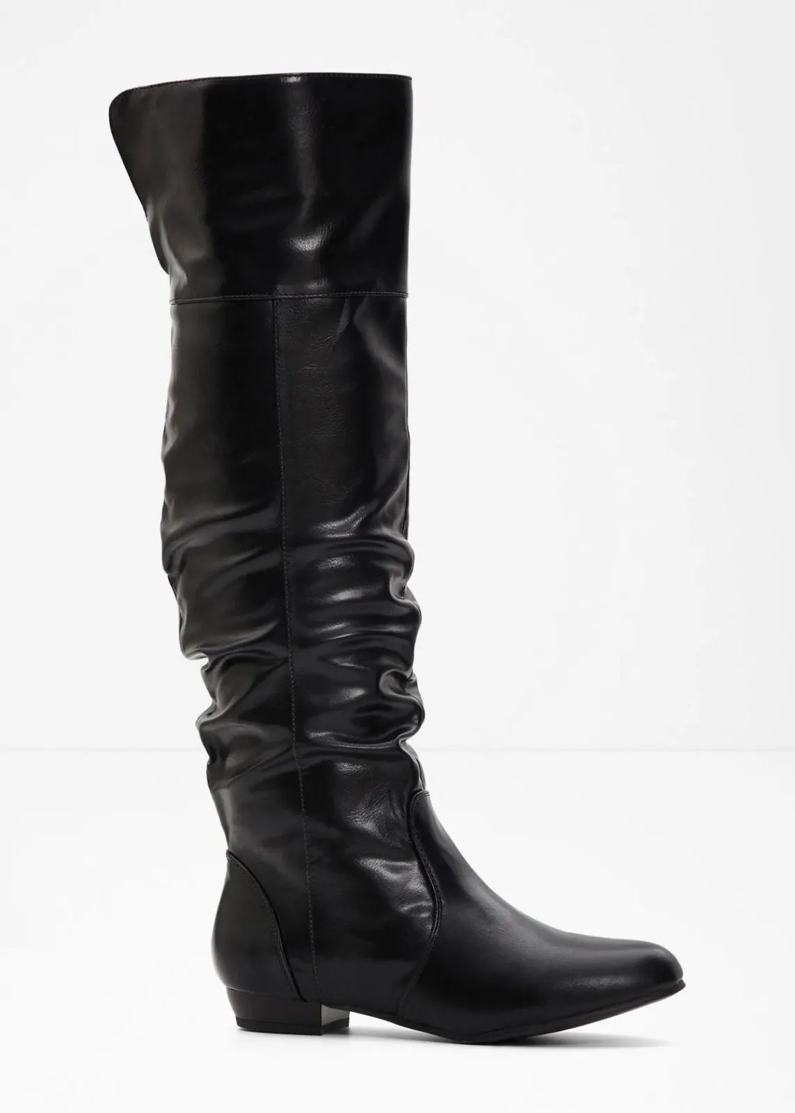 bonprix Stiefel|Schuhe & Accessoires In Spezialgrößen·Schuhe In Übergröße^Overknee Stiefel schwarz