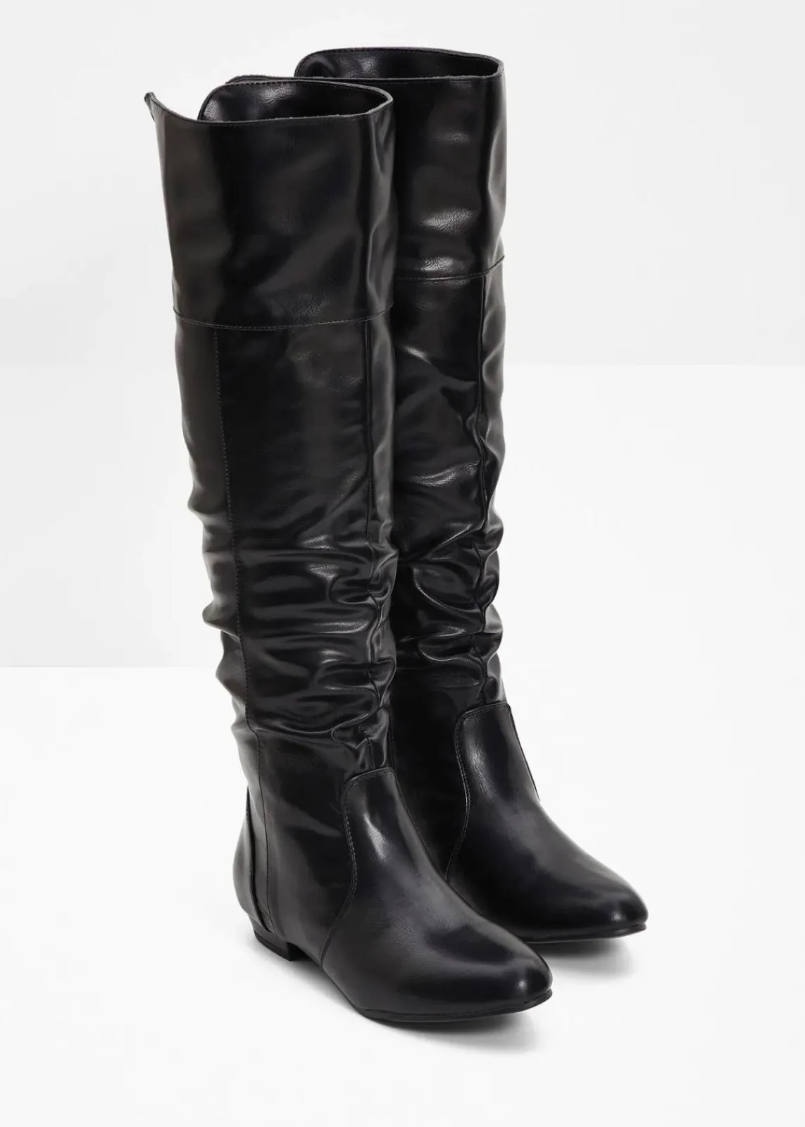 bonprix Stiefel|Schuhe & Accessoires In Spezialgrößen·Schuhe In Übergröße^Overknee Stiefel schwarz