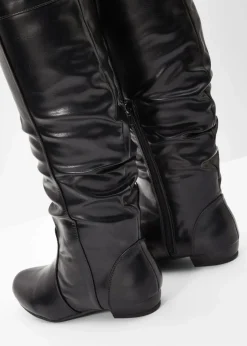 bonprix Stiefel|Schuhe & Accessoires In Spezialgrößen·Schuhe In Übergröße^Overknee Stiefel schwarz