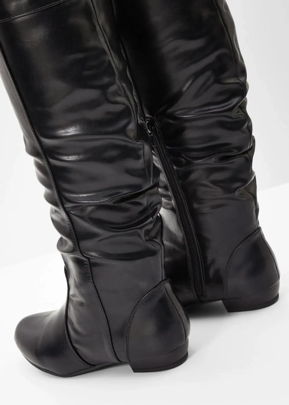 bonprix Stiefel|Schuhe & Accessoires In Spezialgrößen·Schuhe In Übergröße^Overknee Stiefel schwarz