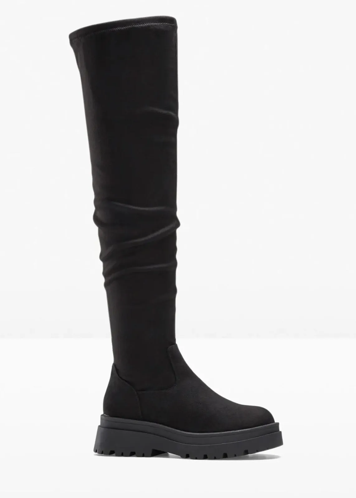 bonprix Stiefel^Overknee Stiefel schwarz