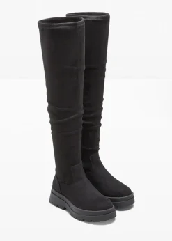 bonprix Stiefel^Overknee Stiefel schwarz