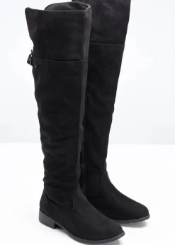 bonprix Stiefel^Overknee Stiefel schwarz