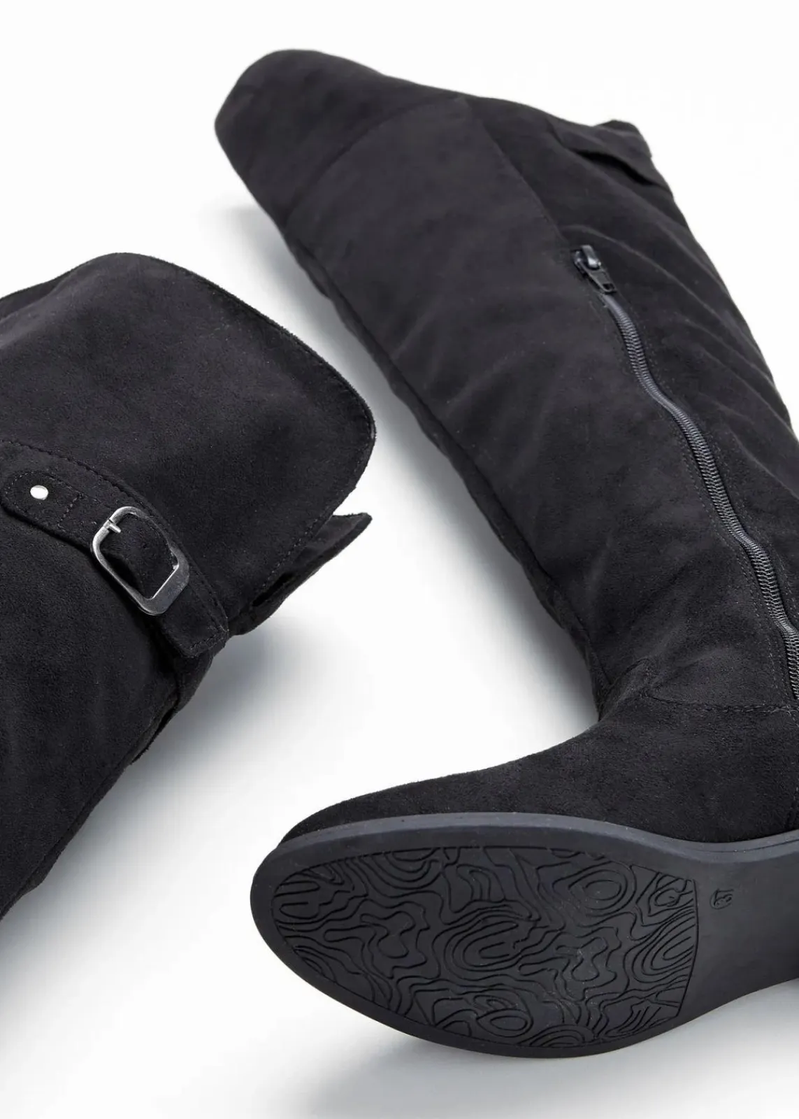 bonprix Stiefel^Overknee Stiefel schwarz