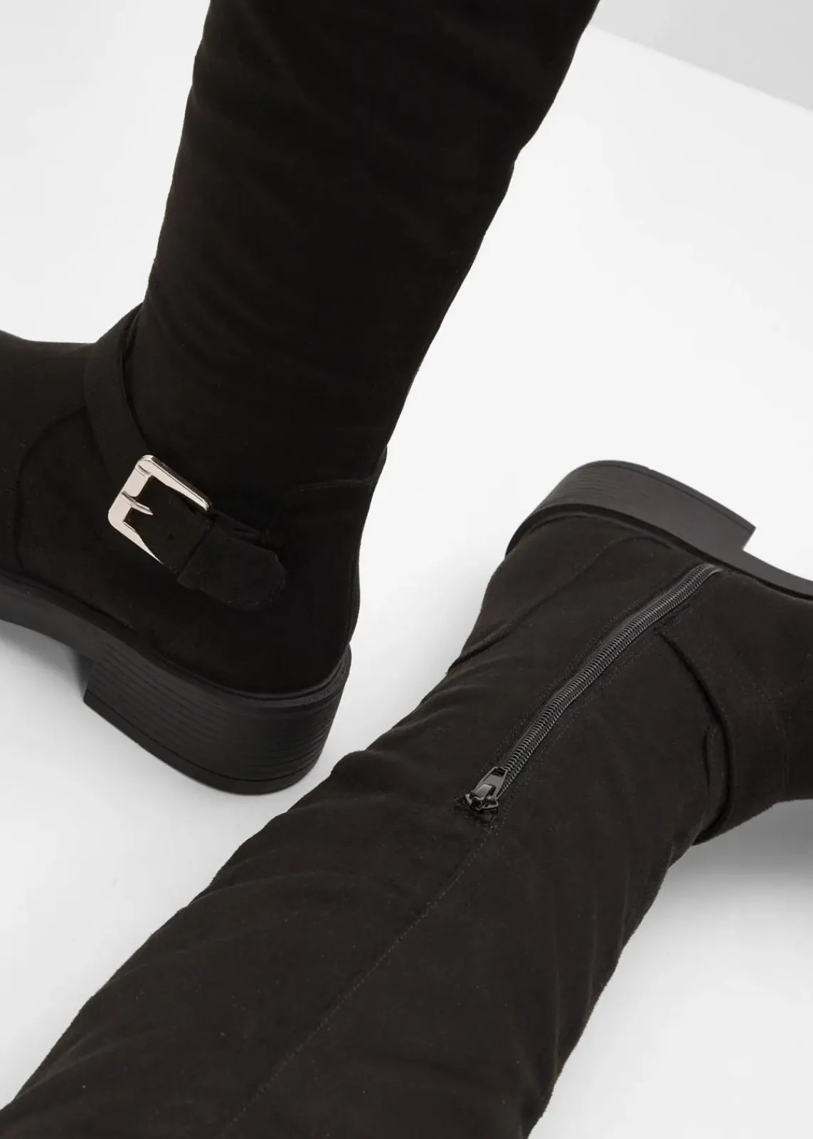 bonprix Stiefel^Overknee Stiefel schwarz