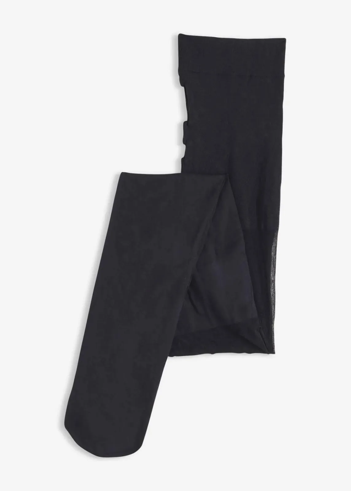 bonprix Wäsche·Socken & Strumpfhosen|Nachhaltigere Materialien^Overknee Strumpfhose mit Herzchen 60 DEN schwarz