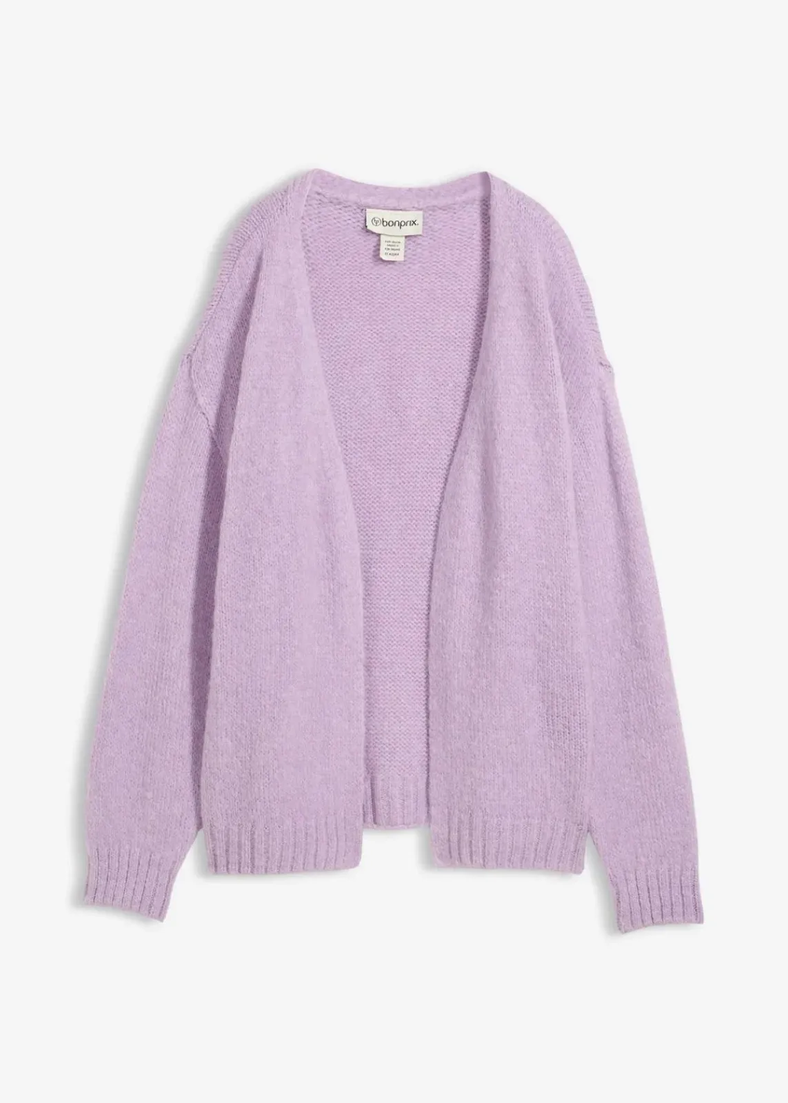 bonprix Bekleidung·Jeans|Pullover & Strickjacken^Oversize Grobstrickjacke zartflieder