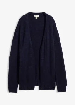 bonprix Bekleidung·Umstandsmode|Strickmode^Oversize Grobstrickjacke dunkelblau