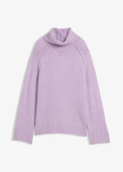bonprix Bekleidung·Jeans|Pullover & Strickjacken^Oversize Grobstrickpullover zartflieder