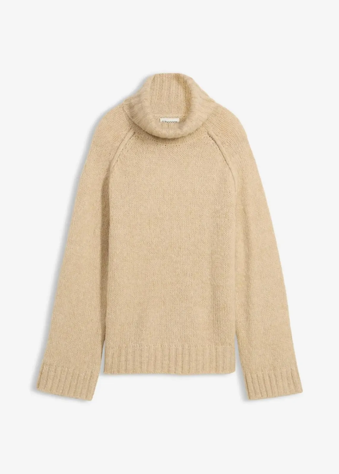 bonprix Bekleidung·Umstandsmode|Strickmode^Oversize Grobstrickpullover hellsand