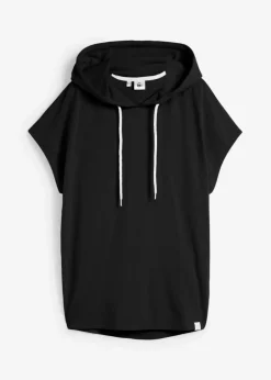 bonprix Bekleidung·Sweat|Bekleidung·Blusen & Tuniken^Oversize Hoodie anthrazit meliert