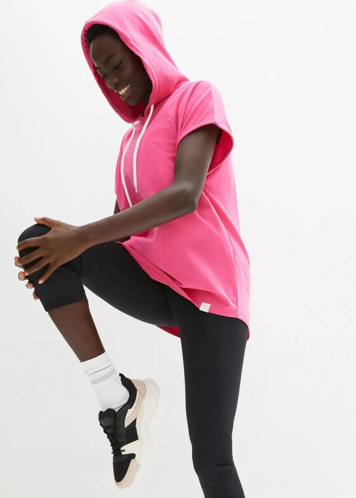 bonprix Sweat|Sportbekleidung^Oversize Hoodie pinklady