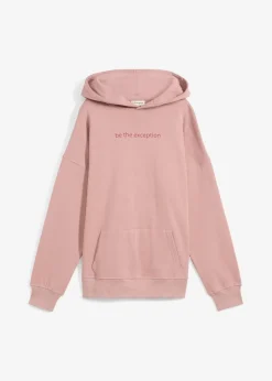bonprix Bekleidung·Blusen & Tuniken|Sweat^Oversize Hoodie aus reiner Bio-Baumwolle rosenholz bedruckt