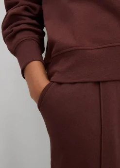 bonprix Bekleidung·Blusen & Tuniken|Sweat^Oversize Hoodie aus reiner Baumwolle terrabraun
