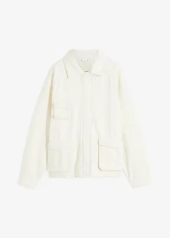 bonprix Jacken & Mäntel|Bekleidung·Hosen^Oversize Jacke natur
