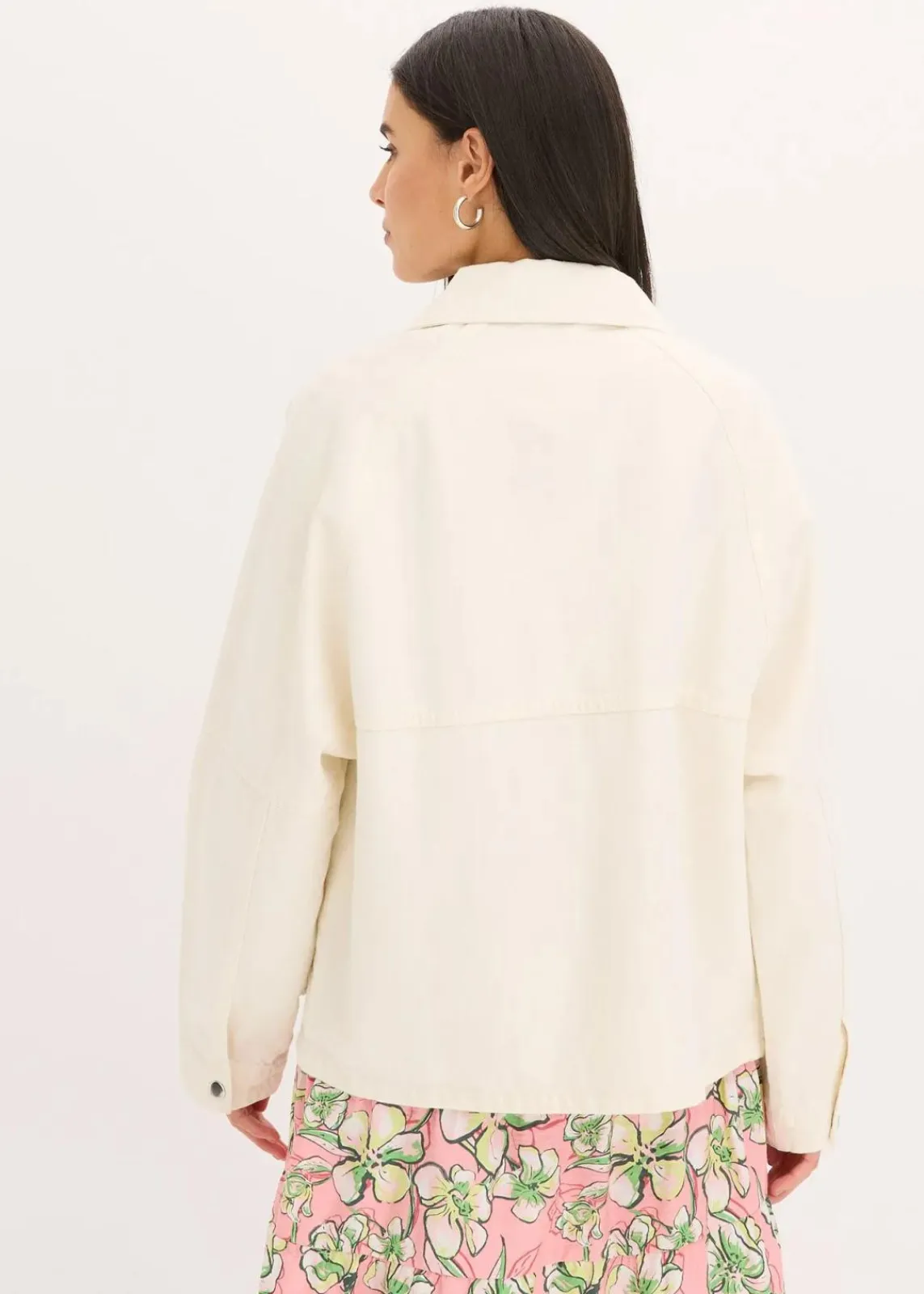 bonprix Jacken & Mäntel|Bekleidung·Hosen^Oversize Jacke natur