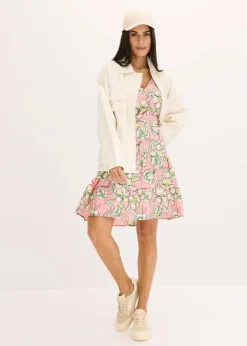 bonprix Jacken & Mäntel|Bekleidung·Hosen^Oversize Jacke natur