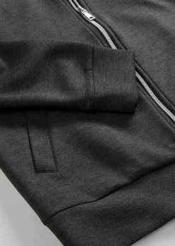 bonprix Bekleidung·Hosen|Jacken & Mäntel^Oversize Jacke aus Viskose-Mix anthrazit meliert meliert