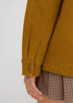 bonprix Jacken & Mäntel^Oversize Parka goldbraun/dunkelbraun