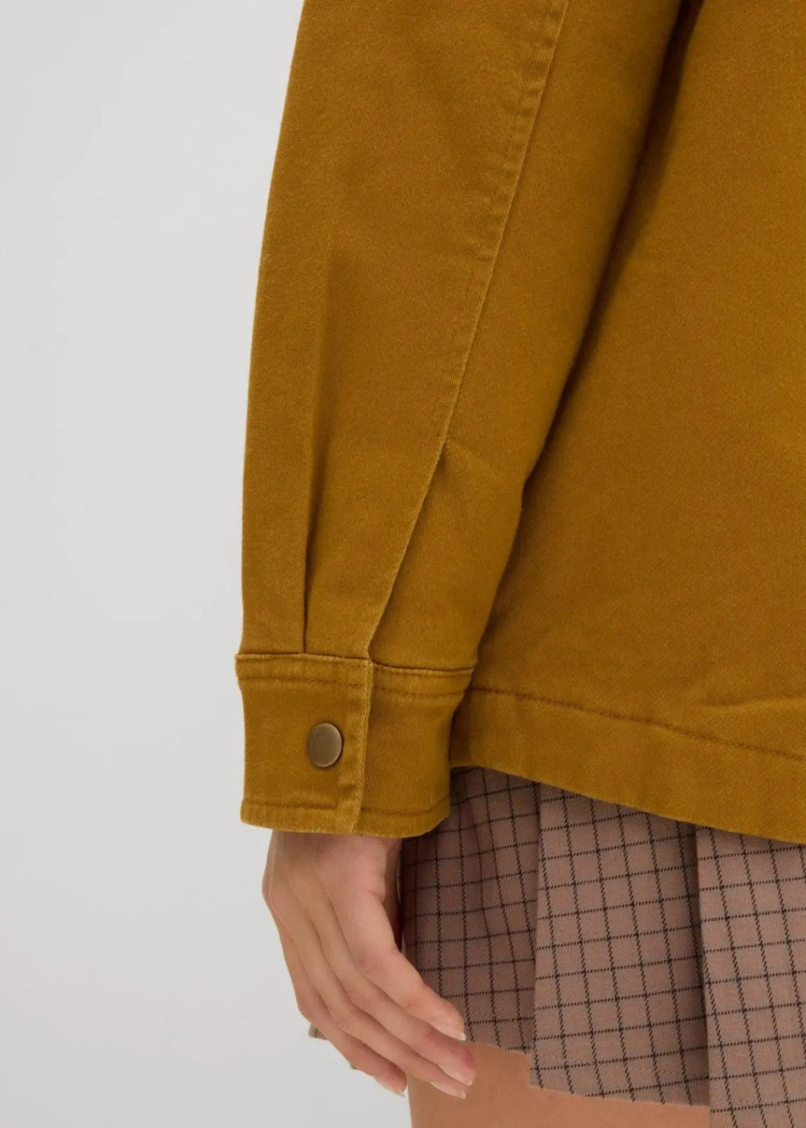 bonprix Jacken & Mäntel^Oversize Parka goldbraun/dunkelbraun