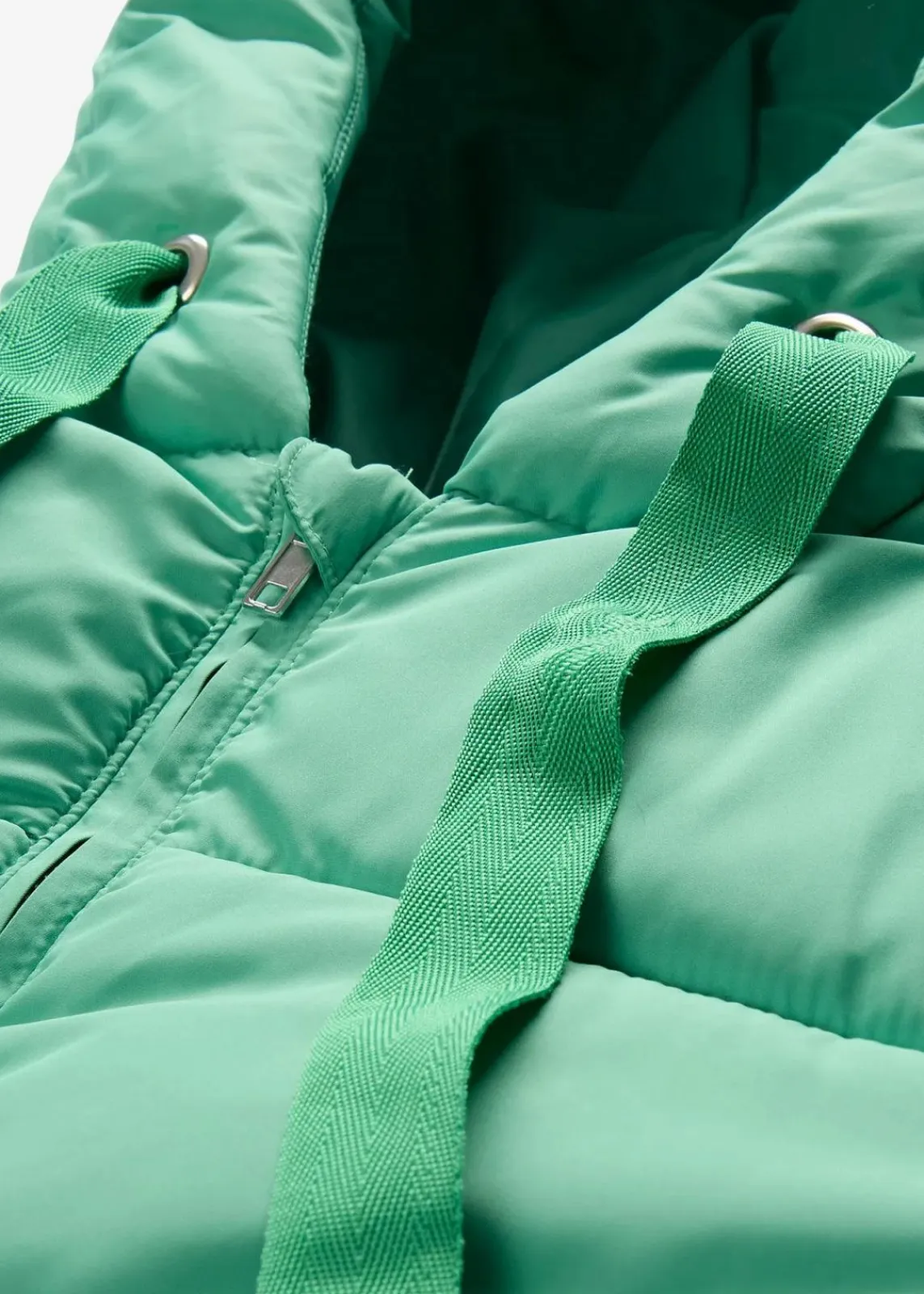 bonprix Jacken & Mäntel|Nachhaltigere Materialien^Oversize Puffer-Jacke perlgrün