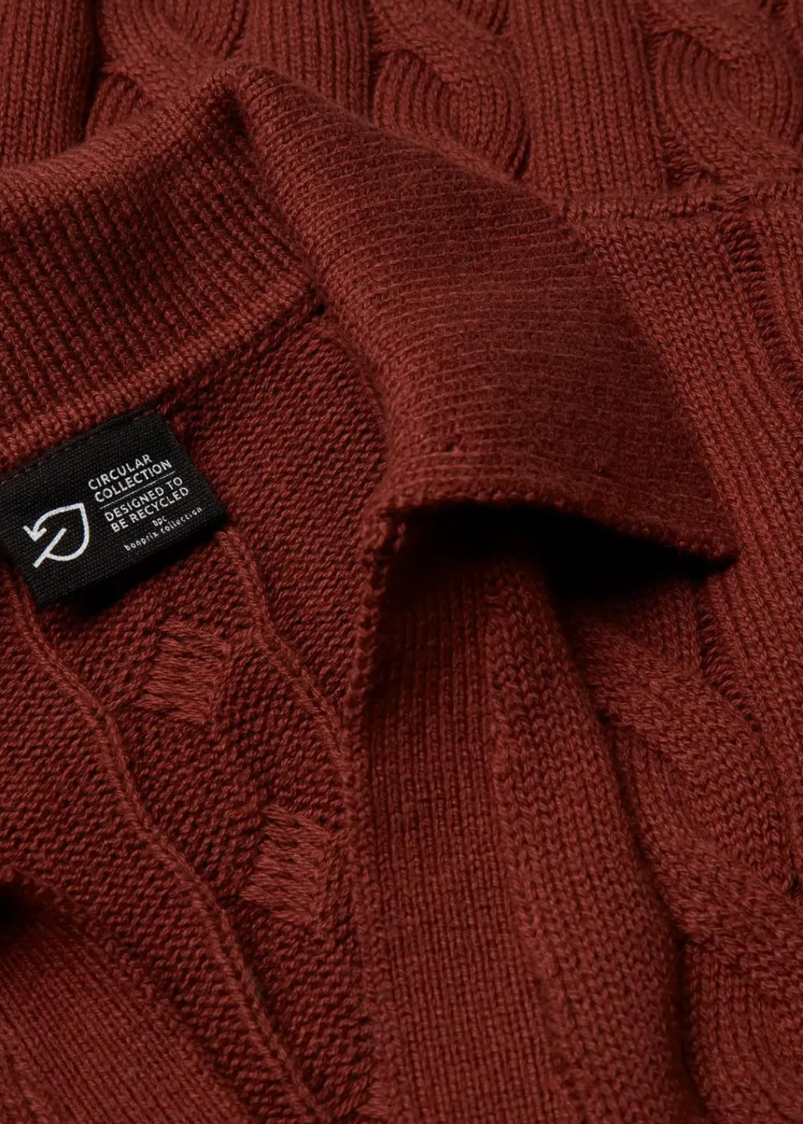 bonprix Pullover & Strickjacken|Nachhaltigere Materialien^Oversize Pullover aus weichem Kaschmir-Mix mahagonibraun