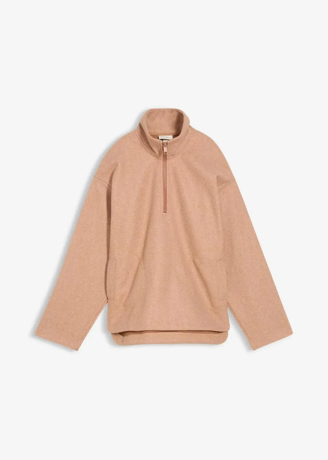 bonprix Bekleidung·Blusen & Tuniken|Zweiteiler & Sets^Oversize Pullover in Wolloptik schokosorbet meliert