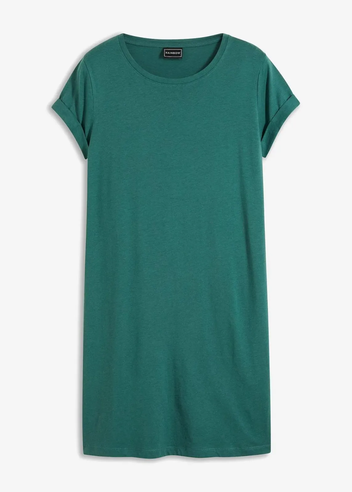 bonprix Kleider|Nachhaltigere Materialien^Oversize Shirtkleid mattgrün