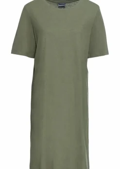 bonprix Kleider|Basics^Oversize- Shirtkleid oliv
