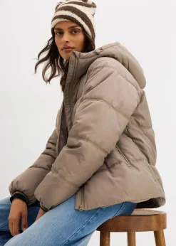 bonprix Bekleidung·Hosen|Jacken & Mäntel^Oversize Steppjacke helloliv