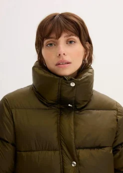 bonprix Bekleidung·Hosen|Jacken & Mäntel^Oversize Steppjacke erdoliv