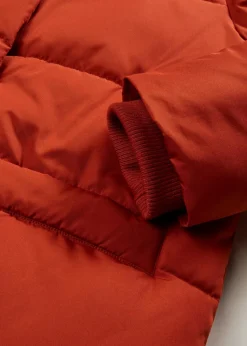 bonprix Jacken & Mäntel|Nachhaltigere Materialien^Oversize Steppmantel rostbraun