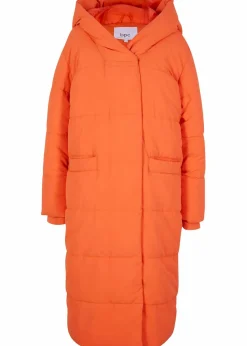 bonprix Jacken & Mäntel|Nachhaltigere Materialien^Oversize Steppmantel rotorange
