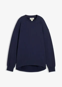 bonprix Bekleidung·Blusen & Tuniken|Sweat^Oversize Sweatshirt dunkelblau