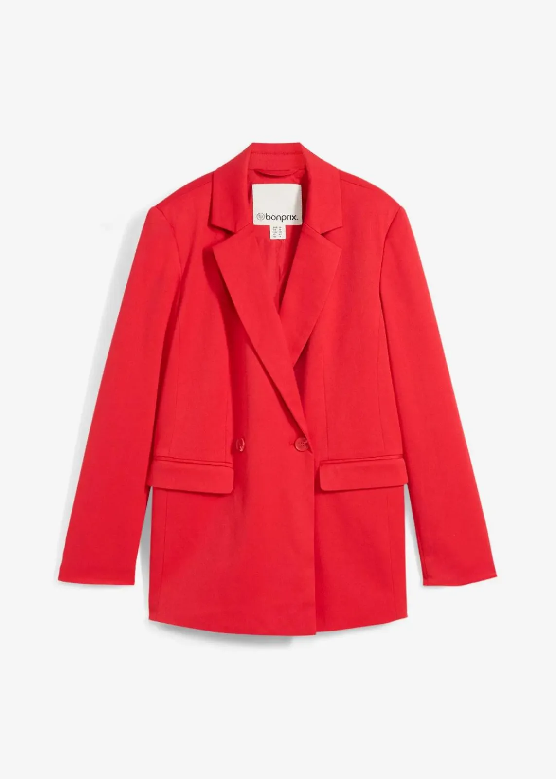 bonprix Bekleidung·Basics|Blazer^Oversize-Blazer erdbeere