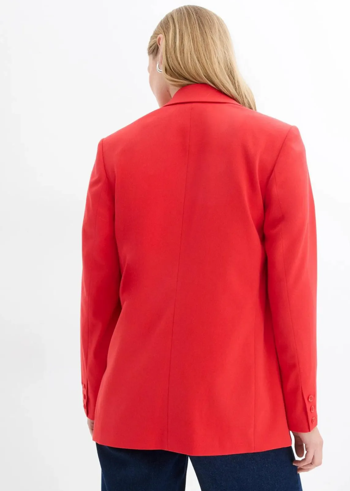 bonprix Bekleidung·Basics|Blazer^Oversize-Blazer erdbeere