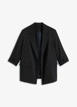 bonprix Blazer^Oversize-Blazer schwarz