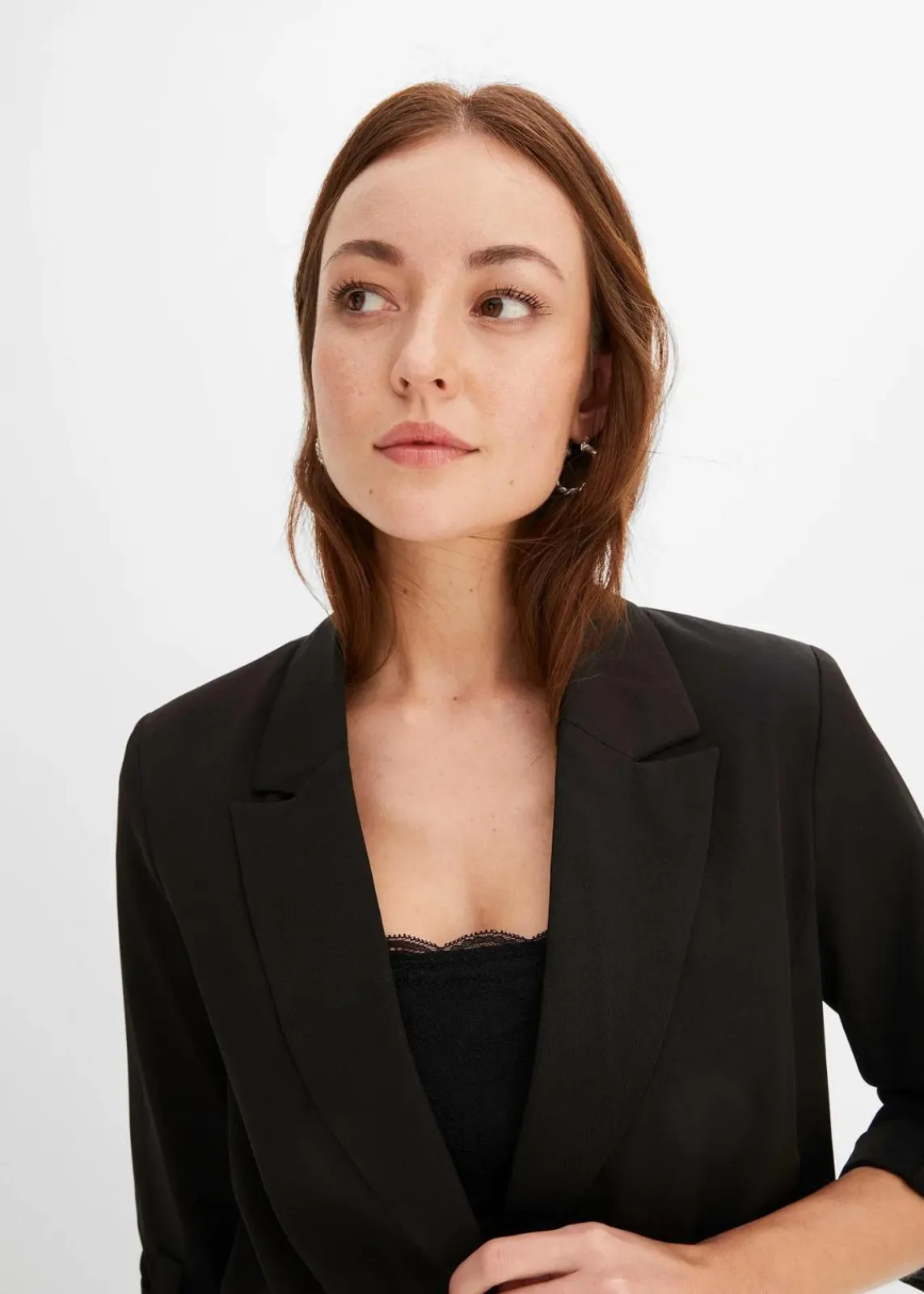 bonprix Blazer^Oversize-Blazer schwarz