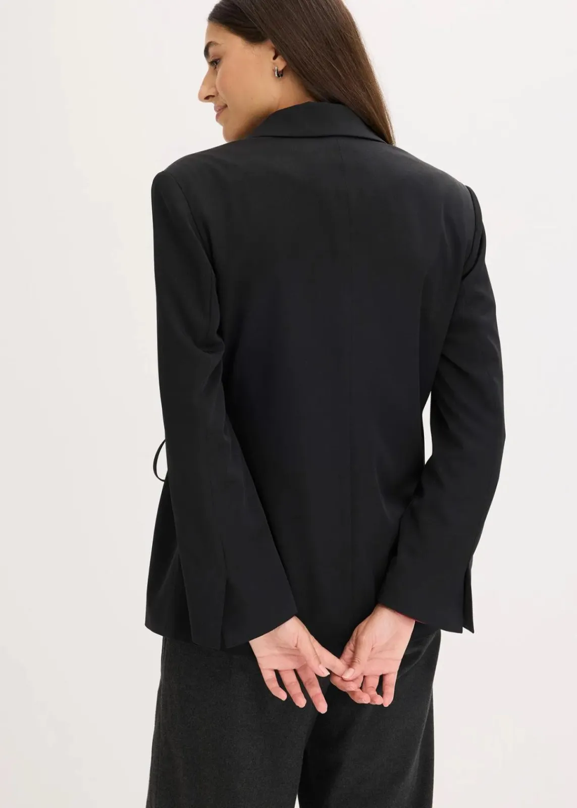 bonprix Blazer|Bekleidung·Basics^Oversize-Blazer schwarz
