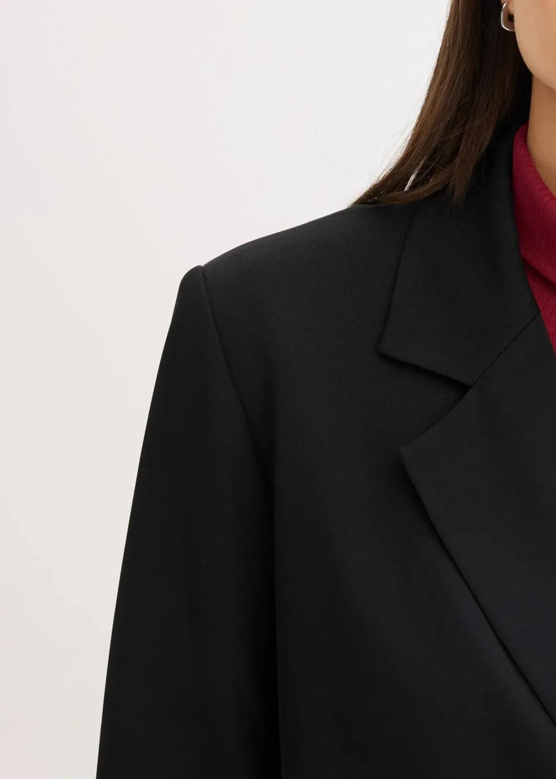 bonprix Blazer|Bekleidung·Basics^Oversize-Blazer schwarz