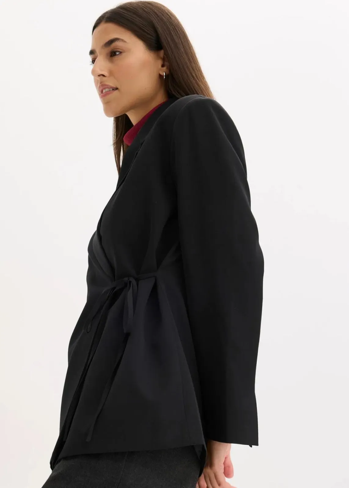 bonprix Blazer|Bekleidung·Basics^Oversize-Blazer schwarz