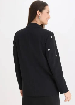 bonprix Bekleidung·Basics|Blazer^Oversize-Blazer schwarz