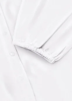 bonprix Bekleidung·Jacken & Mäntel|Blusen & Tuniken^Oversize-Bluse aus reiner Baumwolle weiß