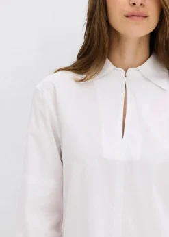 bonprix Bekleidung·Jacken & Mäntel|Blusen & Tuniken^Oversize-Bluse mit Volumenärmel weiß