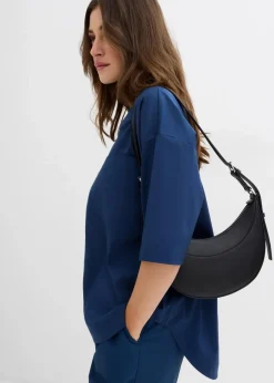 bonprix Blusen & Tuniken|Bekleidung·Jacken & Mäntel^Oversized Blusenshirt tiefblau