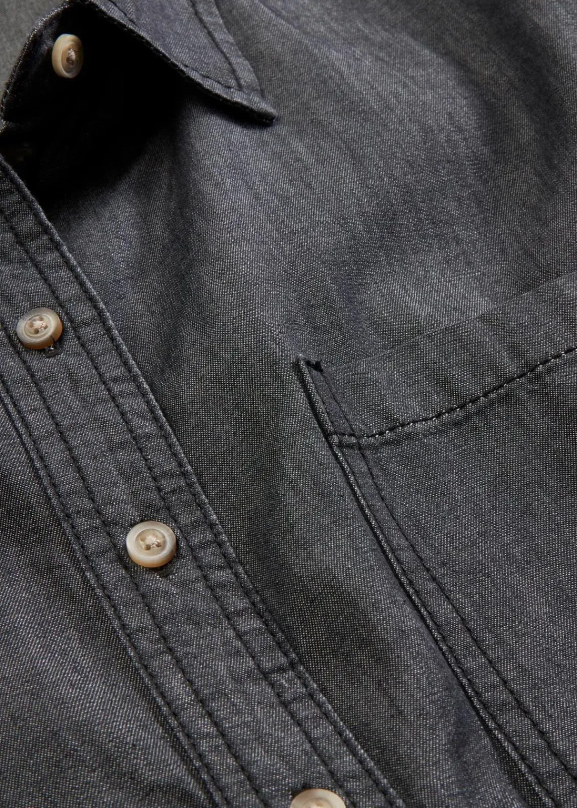 bonprix Bekleidung·Jacken & Mäntel|Nachhaltigere Materialien^Oversized Jeanshemd aus Bio-Baumwolle dunkelgrau denim