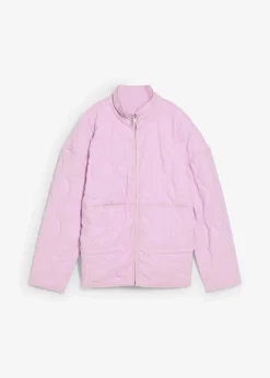 bonprix Bekleidung·Hosen|Jacken & Mäntel^Oversized Steppjacke rosa washed