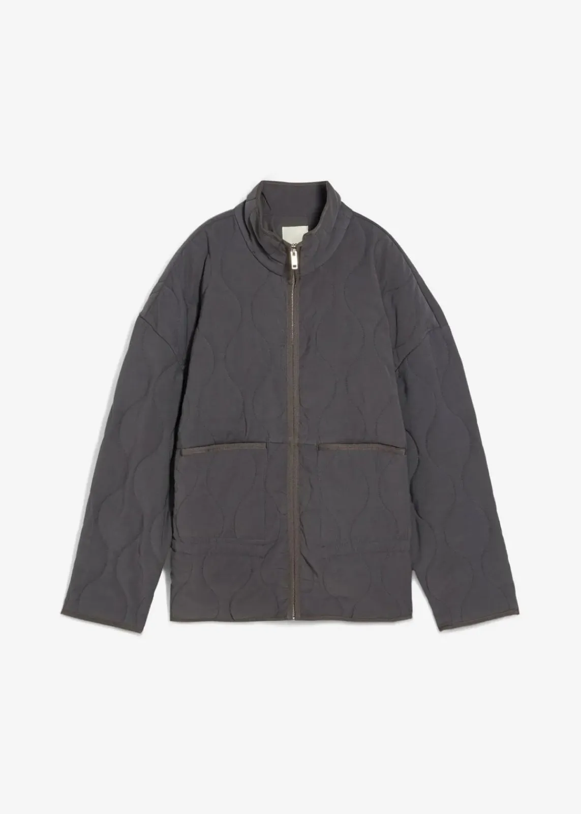 bonprix Jacken & Mäntel|Bekleidung·Hosen^Oversized Steppjacke schiefergrau washed