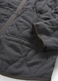 bonprix Jacken & Mäntel|Bekleidung·Hosen^Oversized Steppjacke schiefergrau washed